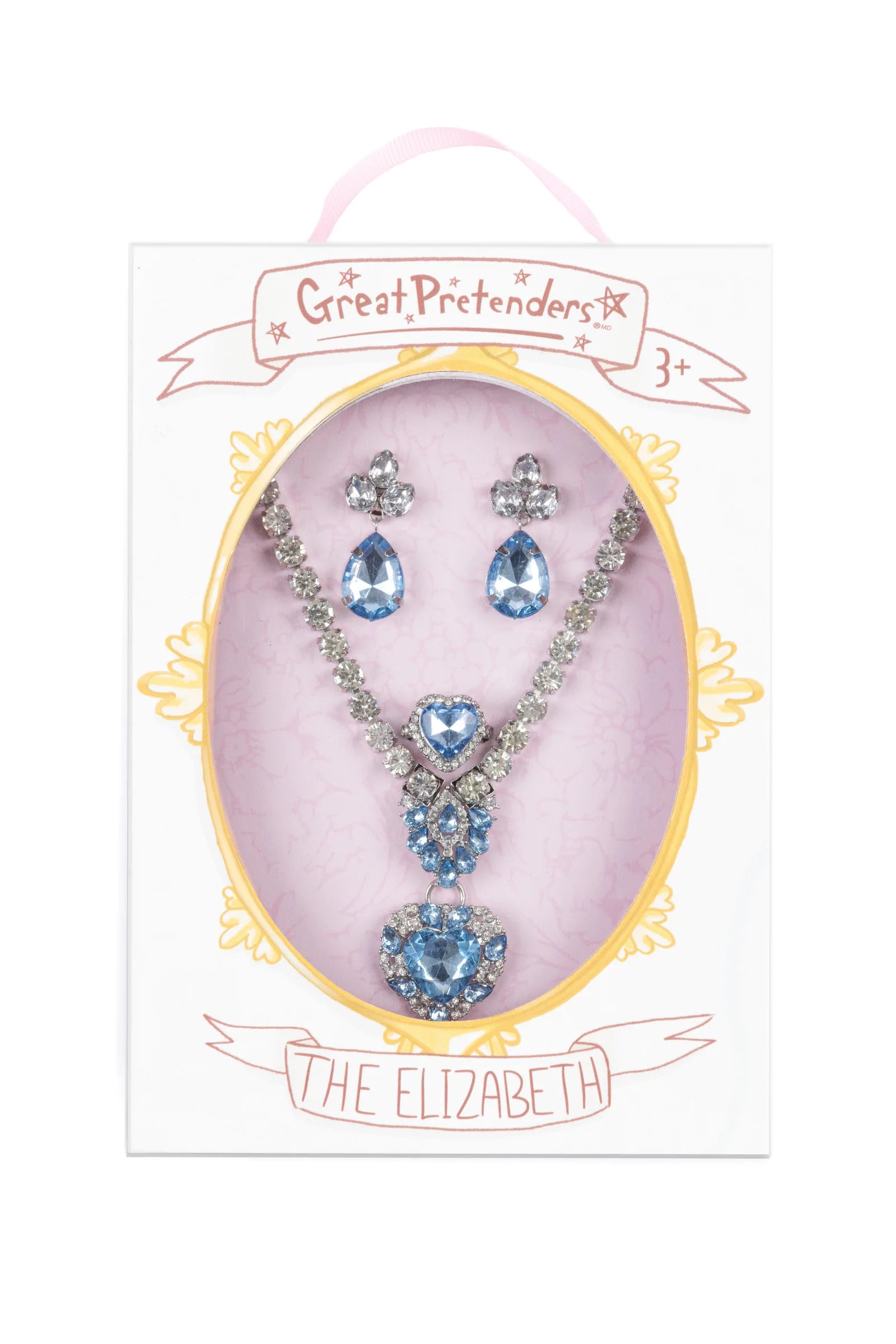 The Marilyn - Blue/Silver 4Pc Chunky Jewelry Set