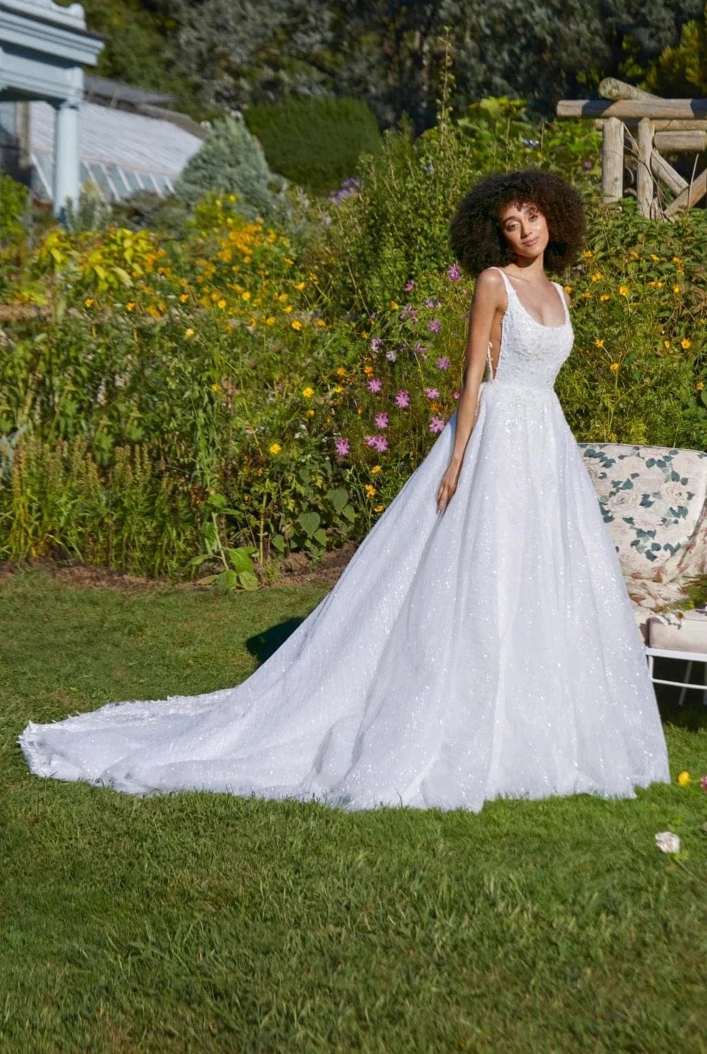 Ines By Ines Di Santo Stefania - Size 12 Modern Lace Gown