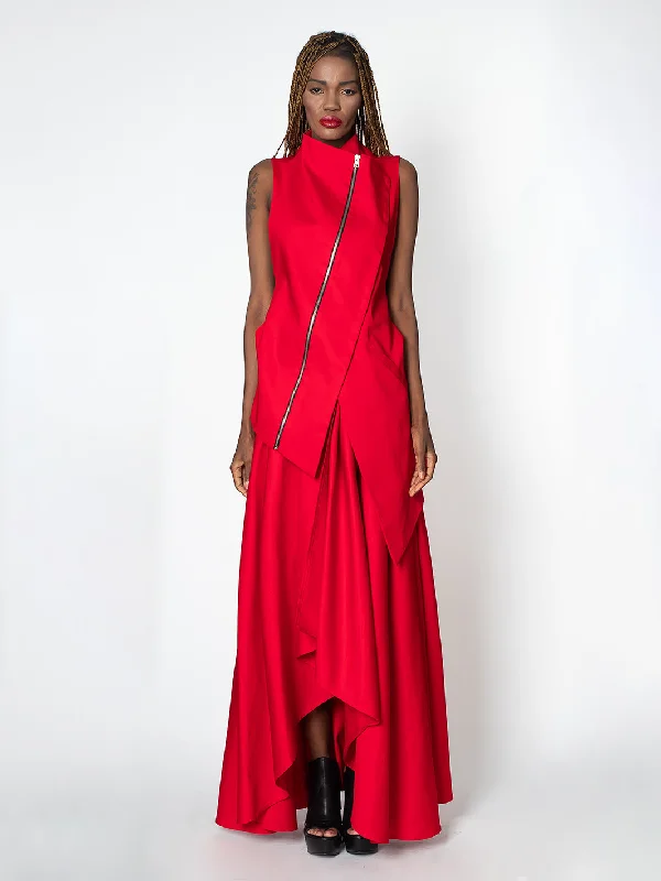 Plus Size Maxi Skirt Sleek Maxi Skirt