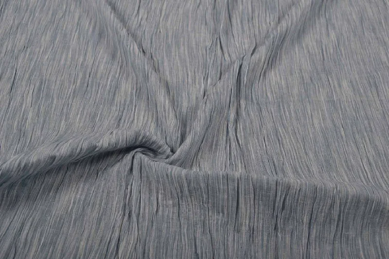 Light Gray Plain Cotton Yarn Dyed Crepe Fabric Anniversary unclassified dresses